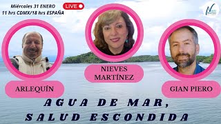 AGUA DE MAR  SALUD ESCONDIDA con ArleQuín y Gian Piero [upl. by Dorcia]