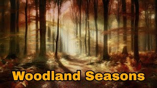 Walking Through Woodland Seasons mindfulness forestbathing trees [upl. by Monie]