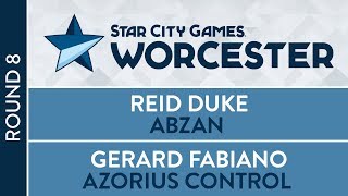 SCGWOR Round 8  Reid Duke vs Gerard Fabiano Modern [upl. by Bashemeth]