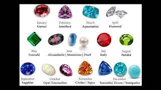 BIRTHSTONES BY MONTHDAY AND ZODIAC SIGNPurpleroses [upl. by Esilehs388]