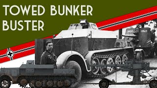 Breaking the Maginot Line  Gepanzerter 8t Zugkraftwagen and 88 cm BuFlak ‘Bunkerknacker’ [upl. by Ahkos]