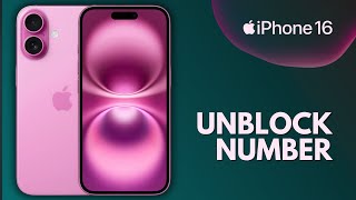 How to Unblock a Phone Number on iPhone 16 [upl. by Botnick]