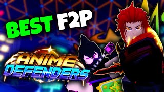 The Top Best FreetoPlay Leaderboard Teams in Anime Defenders [upl. by Ecinrev]