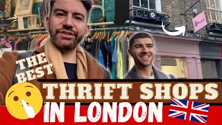 The best Charity Shops in central London Come thrifting amp January sales shopping MR CARRINGTON [upl. by Llerol512]