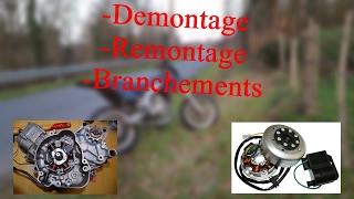 TUTO🔧5  Changer son allumage Ducati origine Derbi AM6 [upl. by Radnaskela]