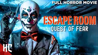 Escape Room Quest Of Fear  Full Thriller Horror Movie  Full Movie  HD English Movie [upl. by Nwahc]