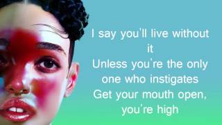 FKA twigs  Two Weeks Lyric video [upl. by Enibas888]