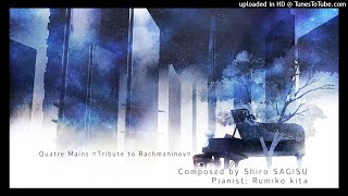 quotQuatre Mainsquot Tribute to Rachmaninov by Shiro SAGISU  Evangelion Piano Forte [upl. by Lopez480]