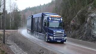 Scania Lillevik R580 Kramfors 15April24 [upl. by Adekram659]