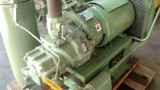 Stk 5127  30 HP SULLAIR MODEL 1030 ACAC Rotary Screw Air Compressor [upl. by Arodnahs]