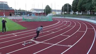 IAAF Diamond League Stockholm Athlete Final Preparations  Joanna Atkins [upl. by Zealand45]