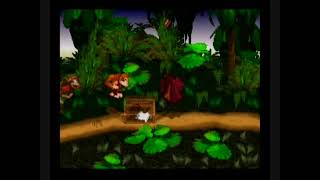 Donkey Kong Country  Jungle Hijinxs Easy Extra Lives Secrets and Balloons Old Video ReUpload [upl. by Farra555]