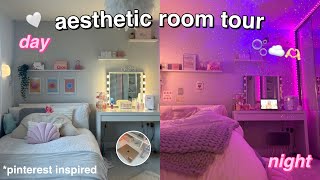 AESTHETIC ROOM TOUR pinterest inspired [upl. by Nalor933]