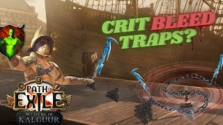 Bleed Poe  325  Perfect Agony Blade Trap of Laceration Gladiator  Build IdeaConcept [upl. by Moraj]