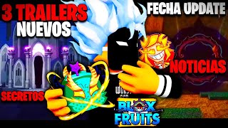 LOCURA😵‍💫 3 NUEVOS TRAILERS y POR FIN la DRAGON UPDATE🐲🔥BLOX FRUITS [upl. by Ardie90]