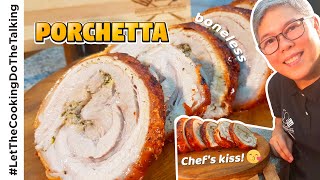 How to Cook Porchetta  Easy Way of Cooking  Simple Porchetta Recipe [upl. by Thunell525]