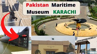 Our Visit to Pakistan Maritime Museum Karachi  Tour Of PMMK [upl. by Aisya]