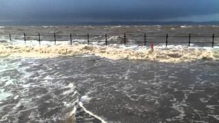 West Kirby High Tide Part 3 03012014 [upl. by Adnilemre]