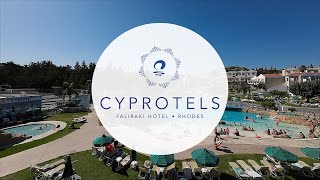 DJI AVATA CYPROTEL Hotel Rhodes Greece 2023 [upl. by Nylehtak]