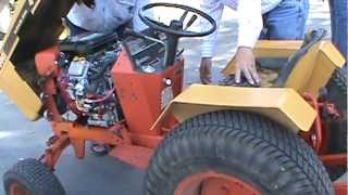 Case 446 garden tractor  Repowered with 23 hp Vanguard engine [upl. by Airuam]