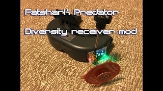 FatShark Predator Diversity Receiver MOD Thai [upl. by Munster]