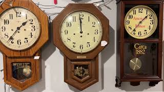 SURPRISE My OLD Hamilton Headmaster Wall Clock has been FIXED [upl. by Stafani511]