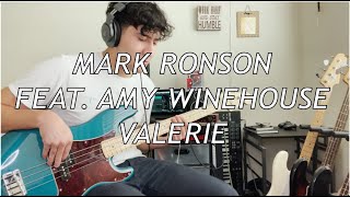 Mark Ronson feat Amy Winehouse  Valerie  Bass Cover [upl. by Garett]