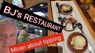 BJs RESTAURANT amp BREWHOUSE  STEVE LITTLE MOAN ON TIPPING [upl. by Egin]