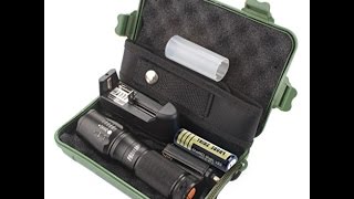 LA TORCIA PIU POTENTE DELLUNIVERSO O QUASI  5000 LUMEN  WINWINTOM TACTICAL FLASHLIGHT [upl. by Hardigg]