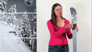 2013 Volkl Kenja Ski Review  OnTheSnow All Mountain Editors Pick [upl. by Hornstein894]