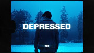 depressing songs for depressed people 1 hour mix sad music mix [upl. by Hachmin]