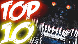 Top 10 Facts About Nightmare  Five nights at Freddys 4 Theory Facts [upl. by Tengler]