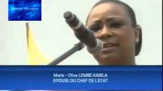 KinshasaInauguration Cité Maman Olive Lembe Kabila [upl. by Essenaj]