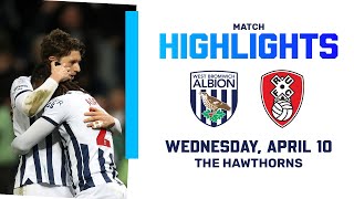 Baggies win to extend unbeaten run to 10 games  Albion 20 Rotherham United  MATCH HIGHLIGHTS [upl. by Tierza]