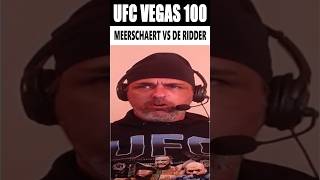 Gerald Meerschaert vs Reinier de Ridder REACTION UFC [upl. by Eanahc]