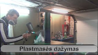 Plastmasės dažymas [upl. by Kurth]