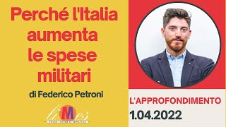 Guerra in Ucraina perché lItalia aumenta le spese militari [upl. by Ecnerat]
