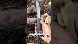 TERÄVÄ JÄÄKÄRIPUUKKO 140 cuchillos teräväjääkäripuukko varusteleka knife wildmaty bushcraft [upl. by Nomael]