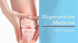 NPTE Practice Question  170 MSK Interventions Regenerative Medicine [upl. by Inasah517]