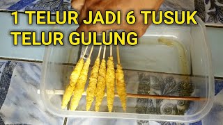 Cara Membuat Telur Gulung Dengan Mudah [upl. by Enairda595]