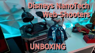 Unboxing the real NanoTech WebShooters from the DisneyStore [upl. by Sivel120]