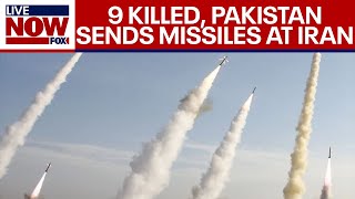 Pakistan retaliates against Iran with missile strike 9 killed including children  LiveNOW from FOX [upl. by Kolnos]