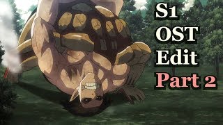 Eren vs Armored Titan  Season 1 OST Edit Part 2 [upl. by Sardella457]