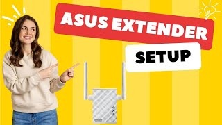 Asus Extender Setup [upl. by Murton]