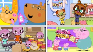 Peppa Pig in Avatar World  Pedros Cough  Musical Instrumets [upl. by Cowen]