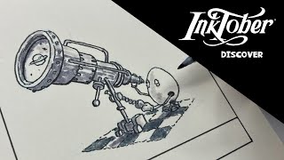 DISCOVER DAY2 of INKTOBER 2024 [upl. by Adas260]