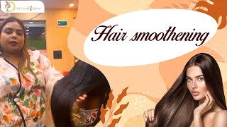 Hair Smoothening done by Dolly Family Saloon [upl. by Rosabella226]