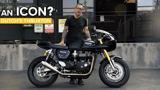 Dutchs Triumph Thruxton  The Ultimate Cafe [upl. by Daryn]