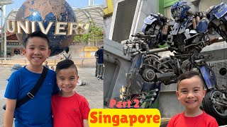 Kaison is So Excited Travel Vlog Singapore Part 2 Calvin CKN [upl. by Drislane]