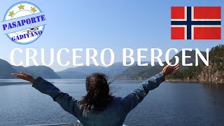 Crucero por los FIORDOS Noruegos  Bergen [upl. by Rech]